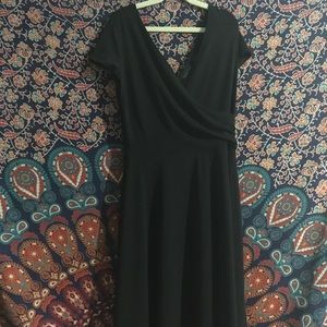 New York & Co Microfiber Vintage Look Dress medium